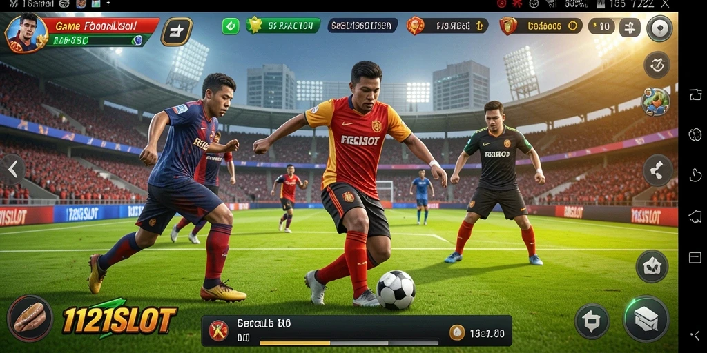 Tampilan gameplay 1121SLOT yang seru dan mendebarkan.
