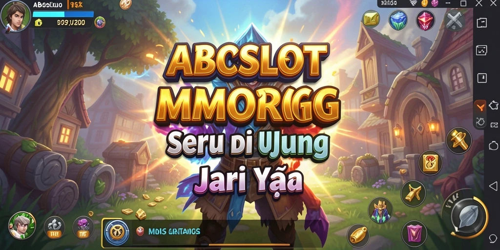 Tampilan menarik dari gameplay MMORPG ABCSLOT yang sedang berlangsung.