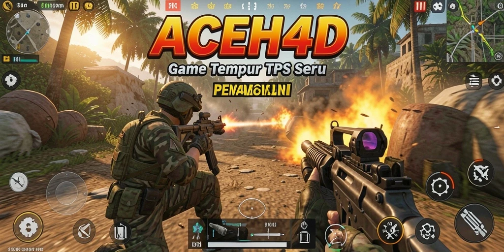Tangkapan layar gameplay ACEH4D menunjukkan aksi pertempuran yang mendebarkan.