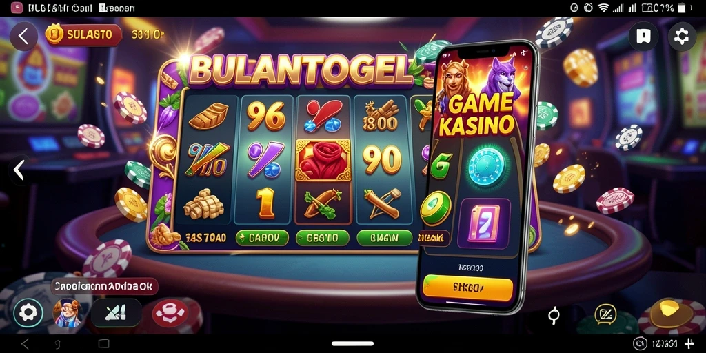 Screenshot utama BULANTOGEL menampilkan gameplay yang menarik dan menegangkan.