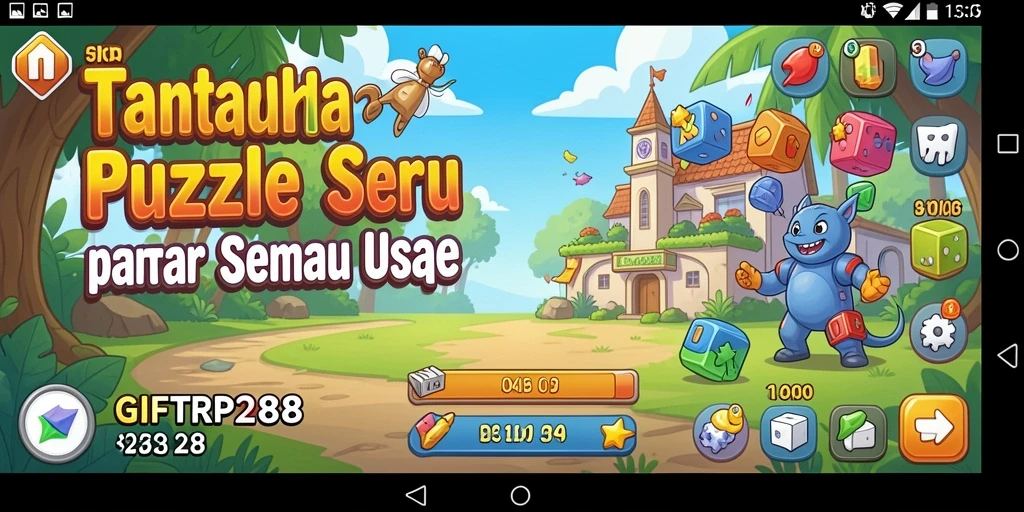 Tampilan gameplay GIFTRP288 yang menantang dan penuh warna.