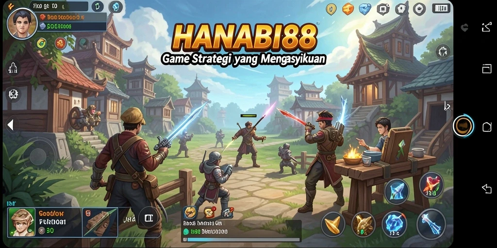 Tampilan gameplay SLG yang mendebarkan dan penuh strategi.