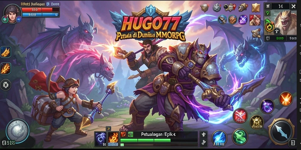 Gameplay seru dan grafis menawan dari HUGO77.