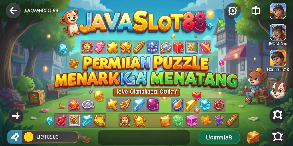 Tampilan gameplay menarik dari JAVASLOT88 yang menantang.