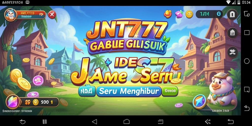 Tampilan gameplay JNT777 yang menarik dan menghibur.
