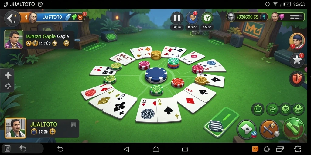 Tampilan gameplay JUALTOTO yang seru dan menarik.