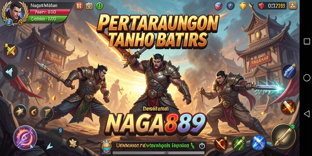 Tangkapan layar NAGA889 menampilkan aksi pertarungan yang mendebarkan.