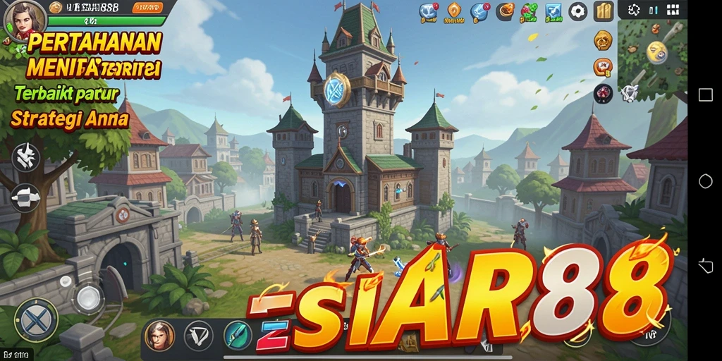 Gameplay menarik PESIAR88 dalam aksi Tower Defense.