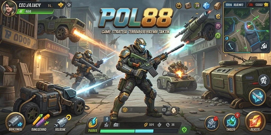 Screenshot gameplay POL88 menampilkan aksi strategi yang mendebarkan.