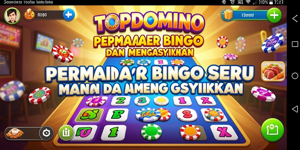 Tampilan intuitif dan gameplay seru dari TOPDOMINO